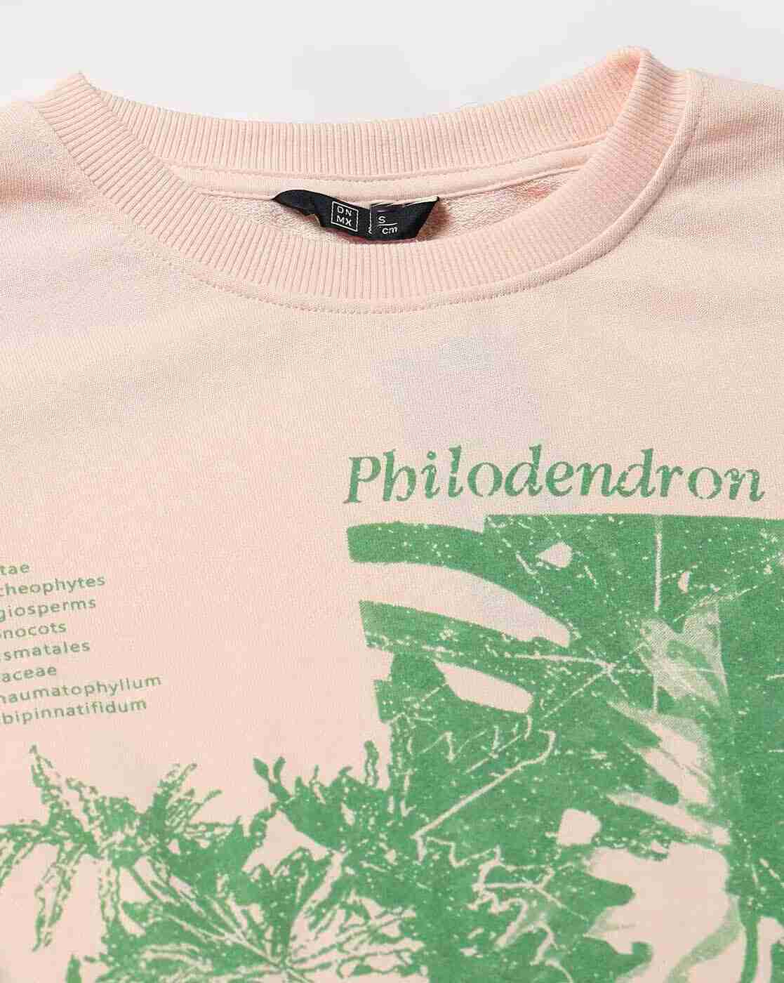 DNMX | Women Graphic Print Relaxed Fit Sweatshirt|4