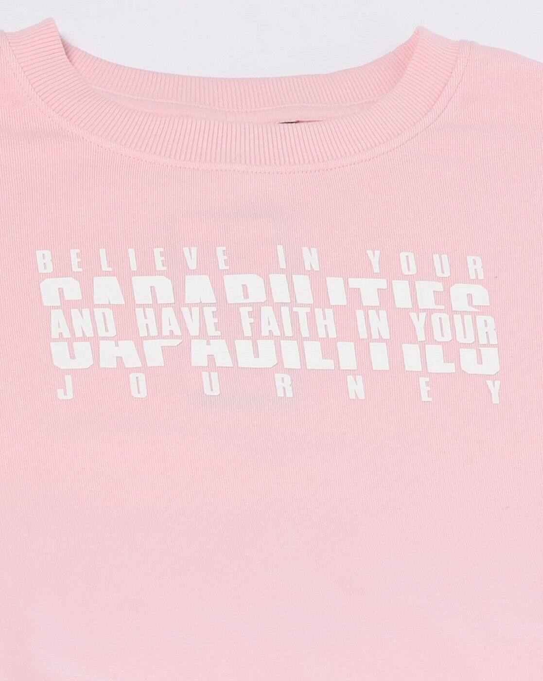 DNMX | Women Typographic Print Relaxed Fit Sweatshirt|5