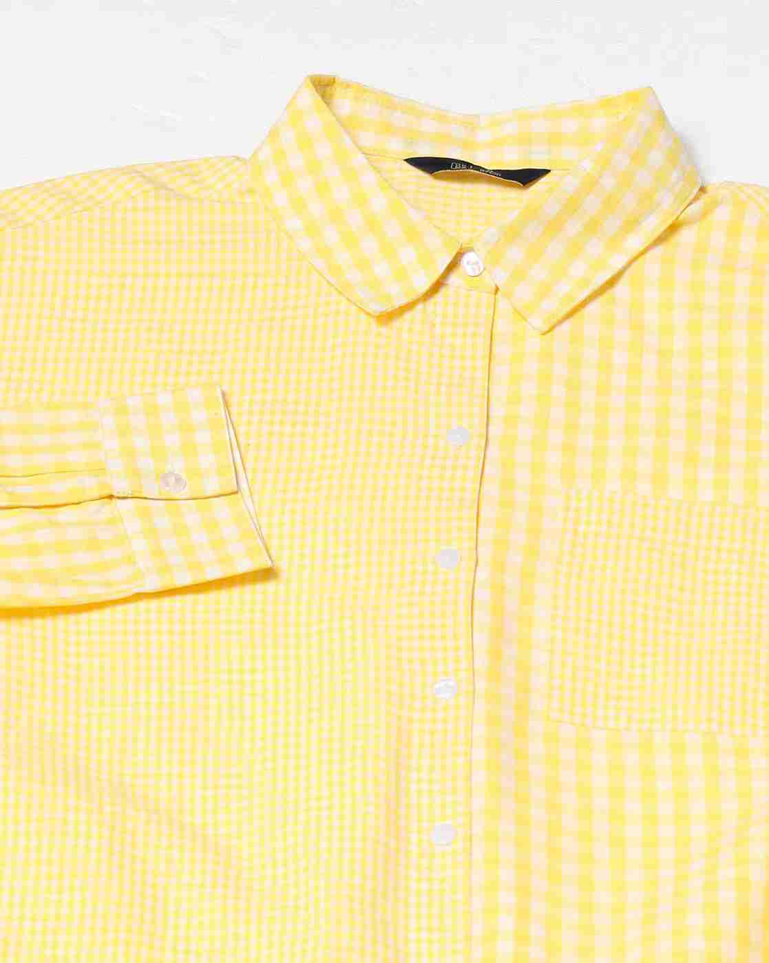 DNMX | Women Checked Shirt|5