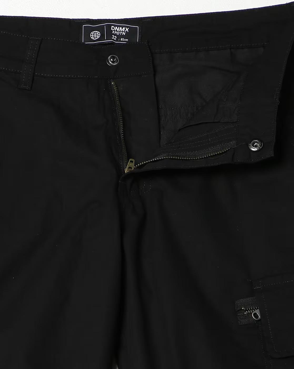 DNMX | Men Regular Fit Cargo Pants|4