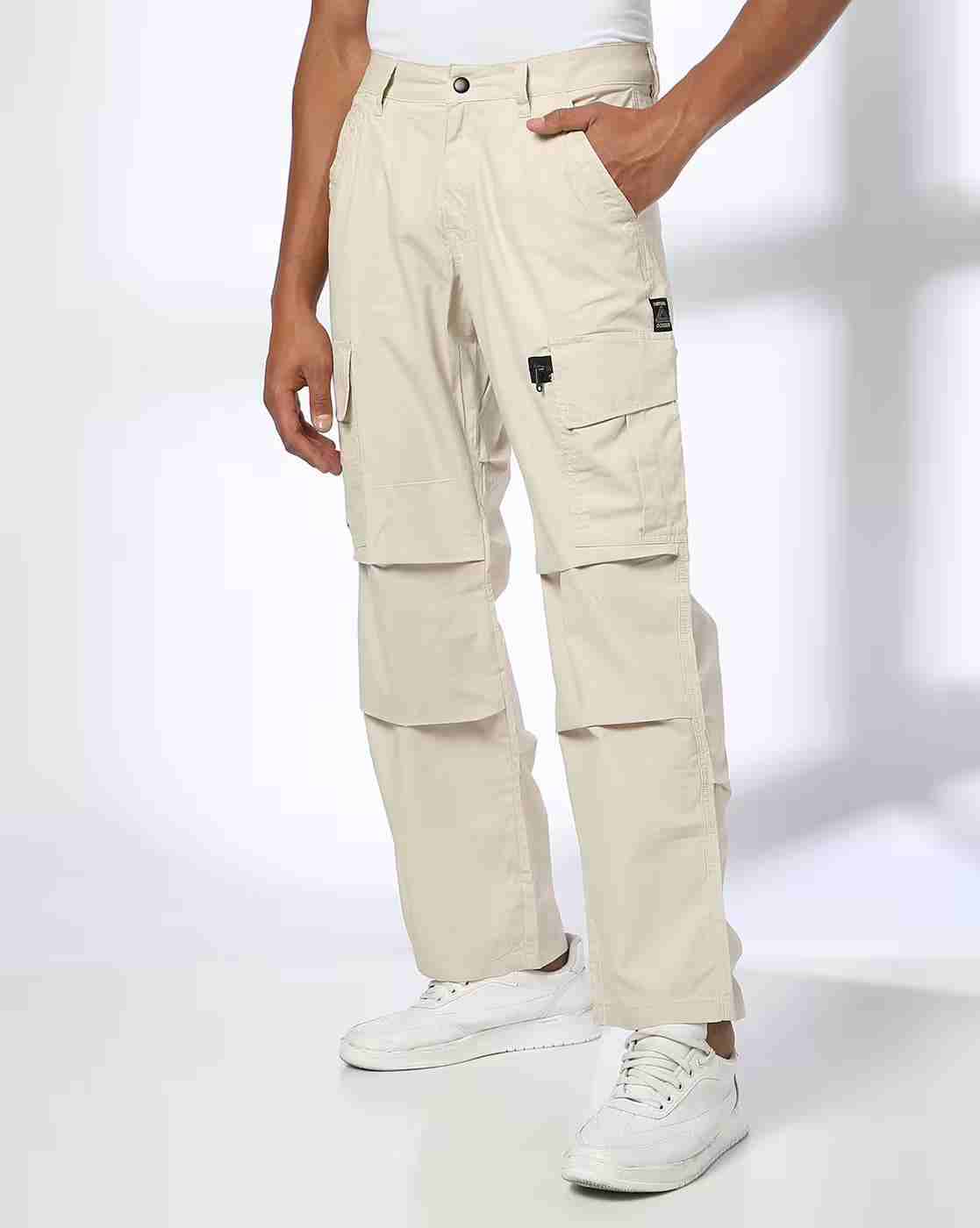 Men Regular Fit Cargo Pants