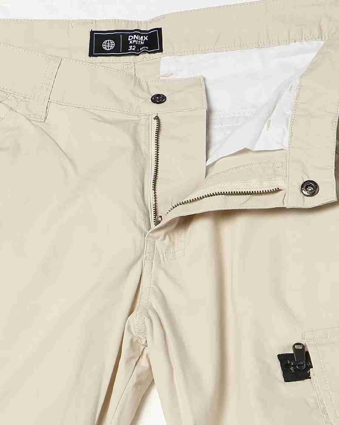 DNMX | Men Regular Fit Cargo Pants|4