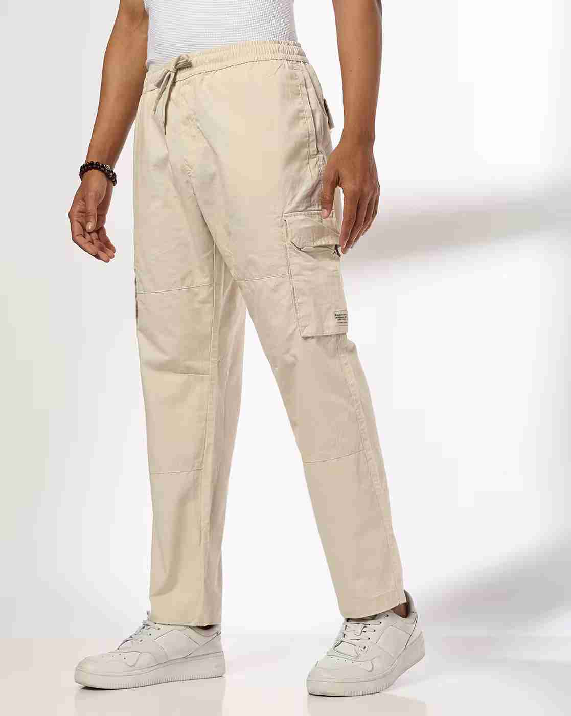 DNMX | Men Slim Fit Cargos|0