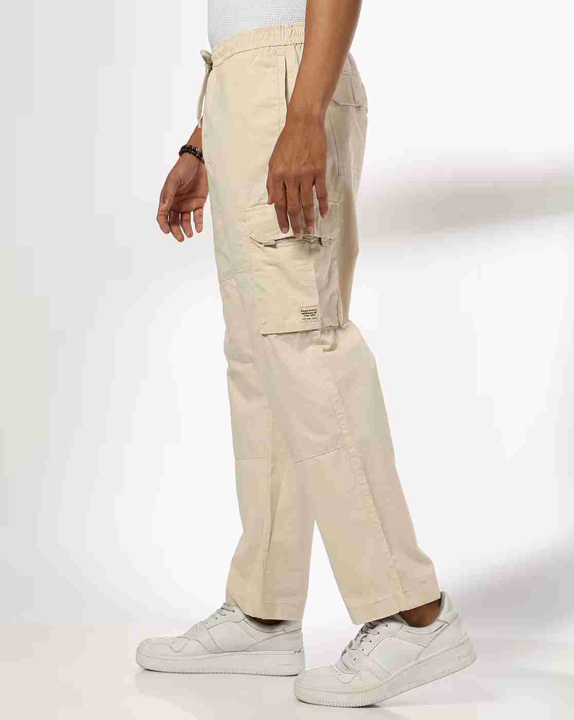 DNMX | Men Slim Fit Cargos|1