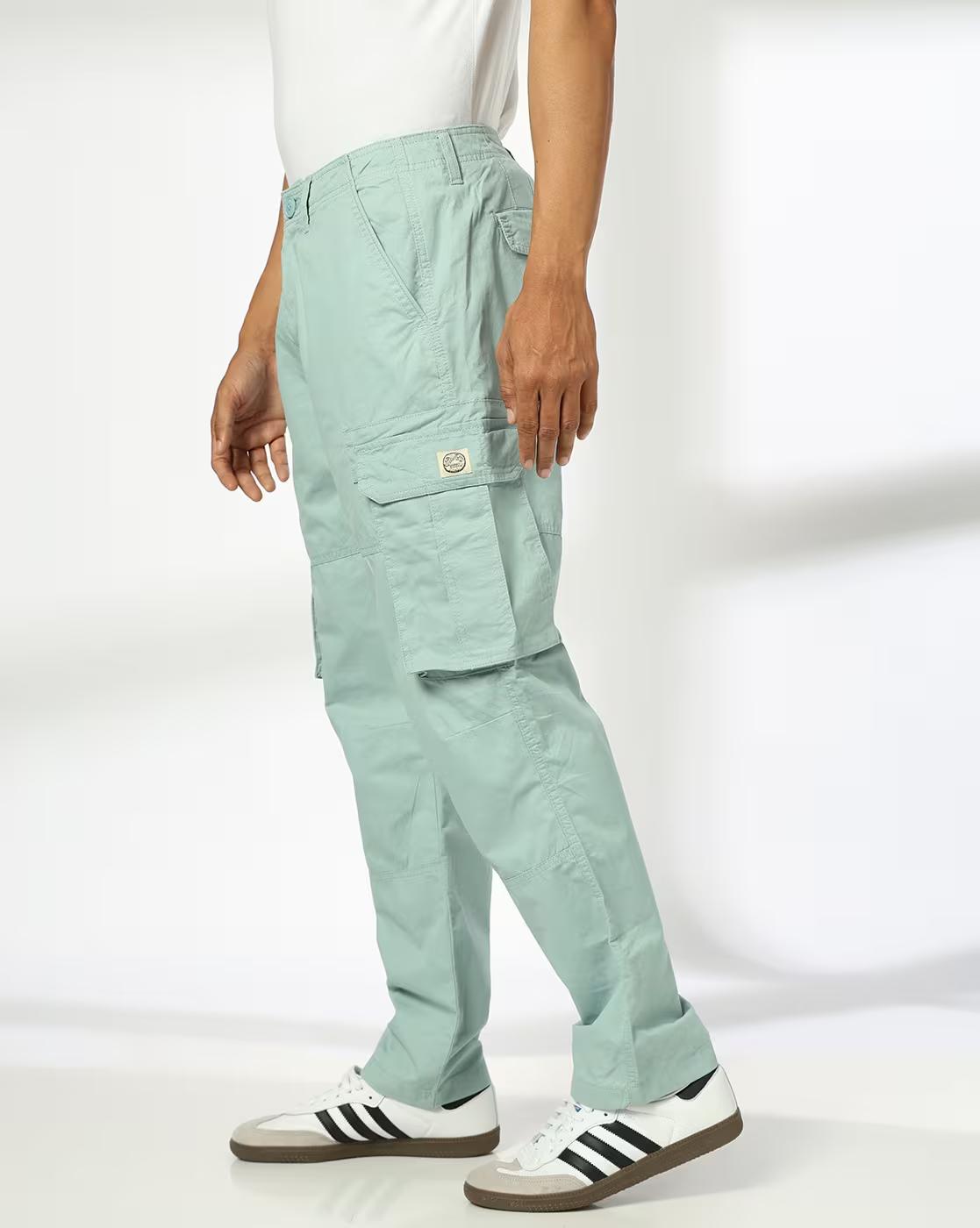 DNMX | Men Loose Fit Cargo Trousers