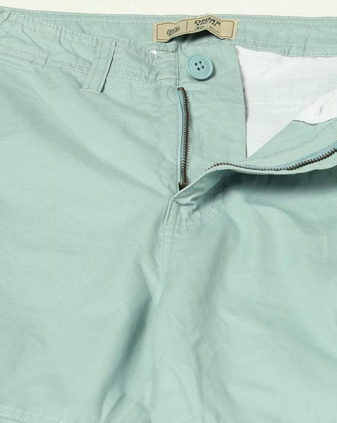 DNMX | Men Loose Fit Cargo Trousers|4