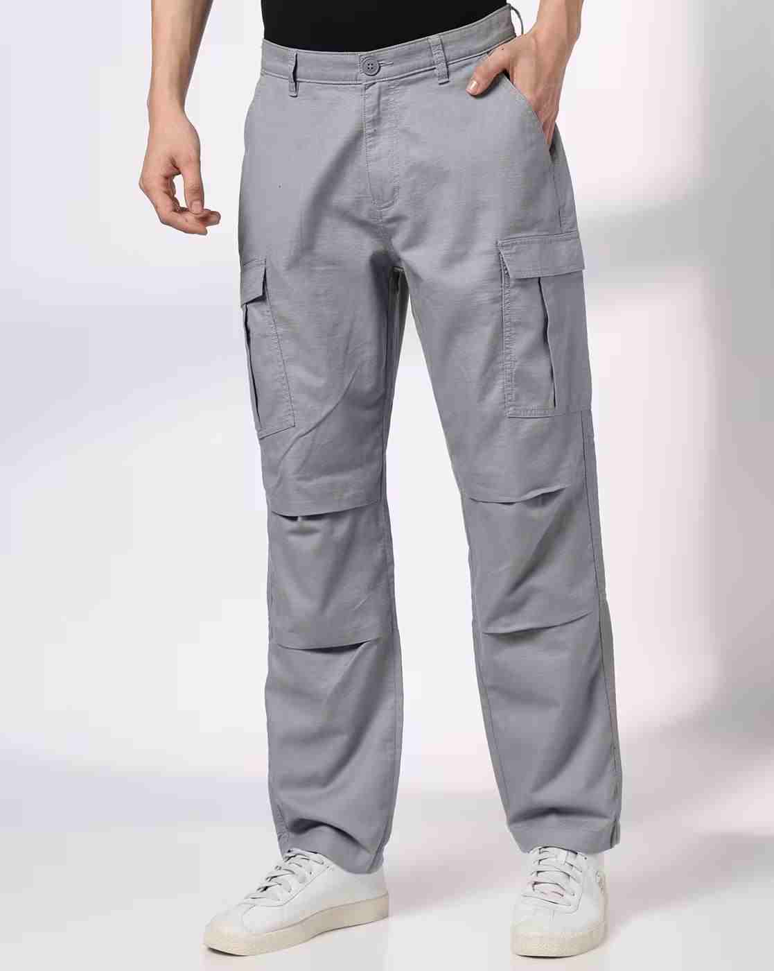 Men Slim Fit Cargos
