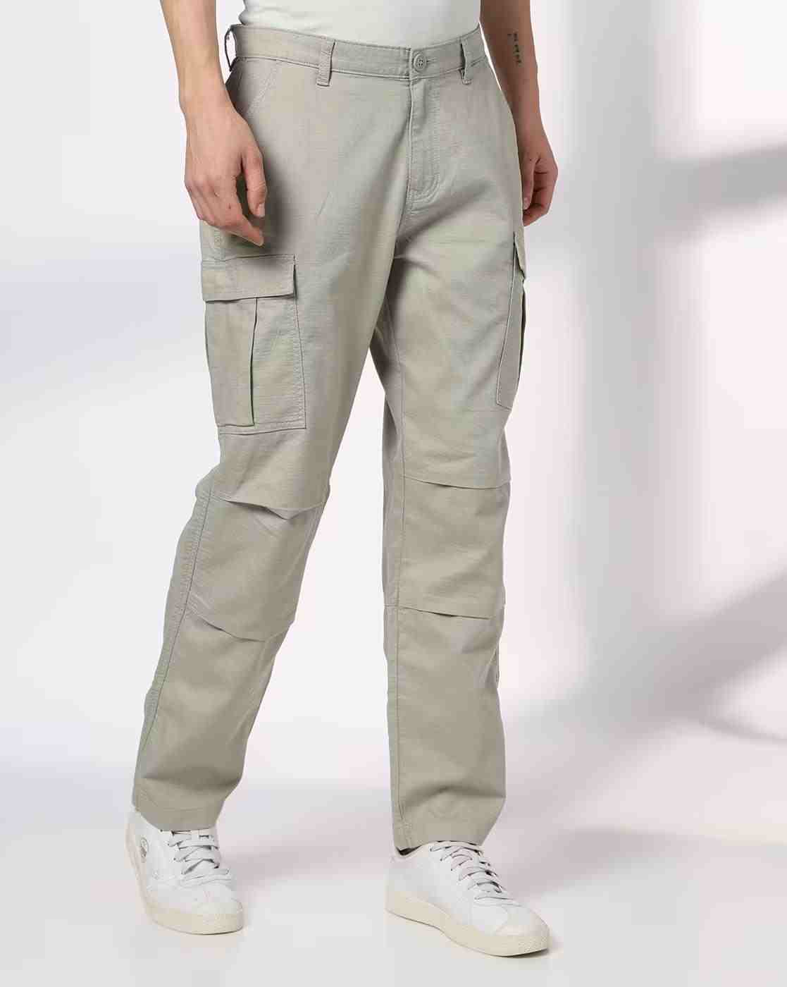 Men Slim Fit Cargos