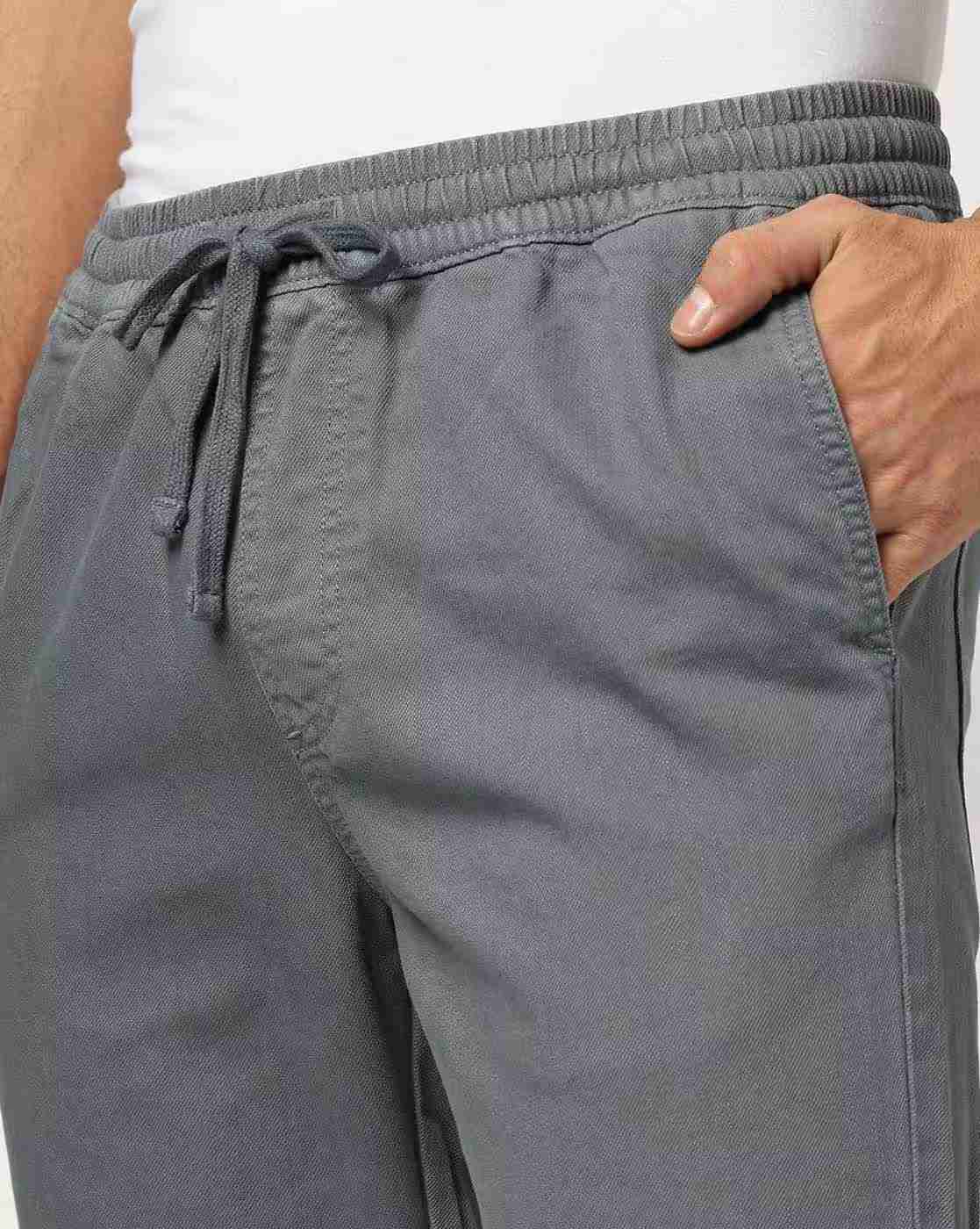 DNMX | Men Regular Fit Pleated Chinos|4