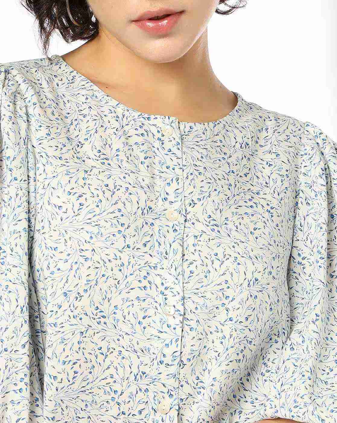 DNMX | Women Printed Relaxed Fit Top|3