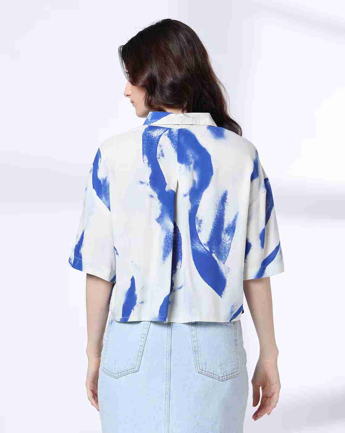 DNMX | Women Tie & Dye Relaxed Fit Shirt|2
