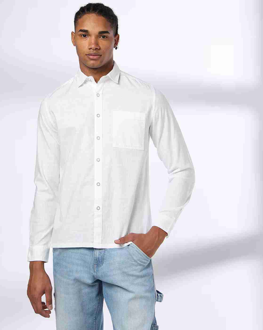 DNMX | Men Regular Fit Shirt|1