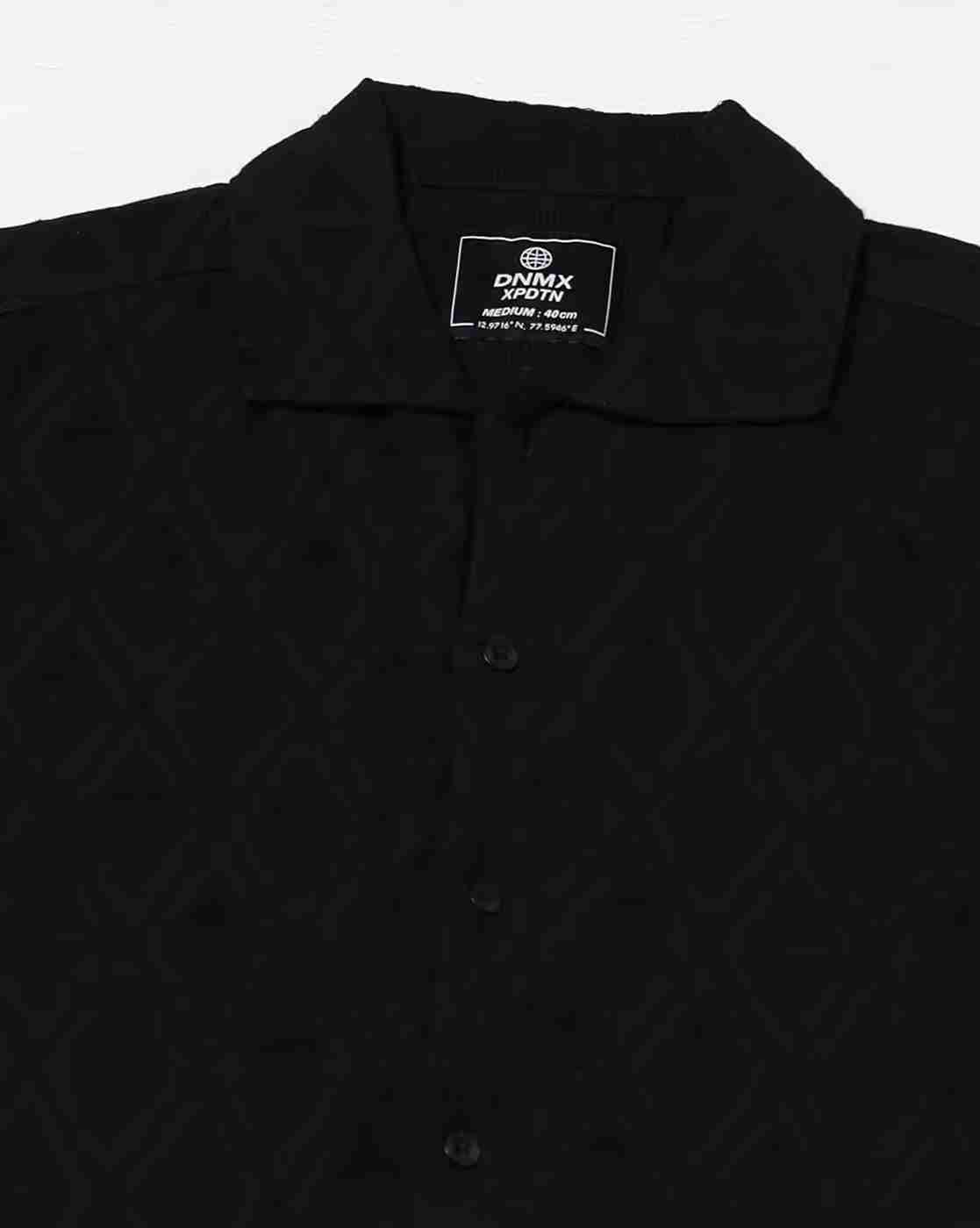 DNMX | Men Geometric Print Regular Fit Shirt|5
