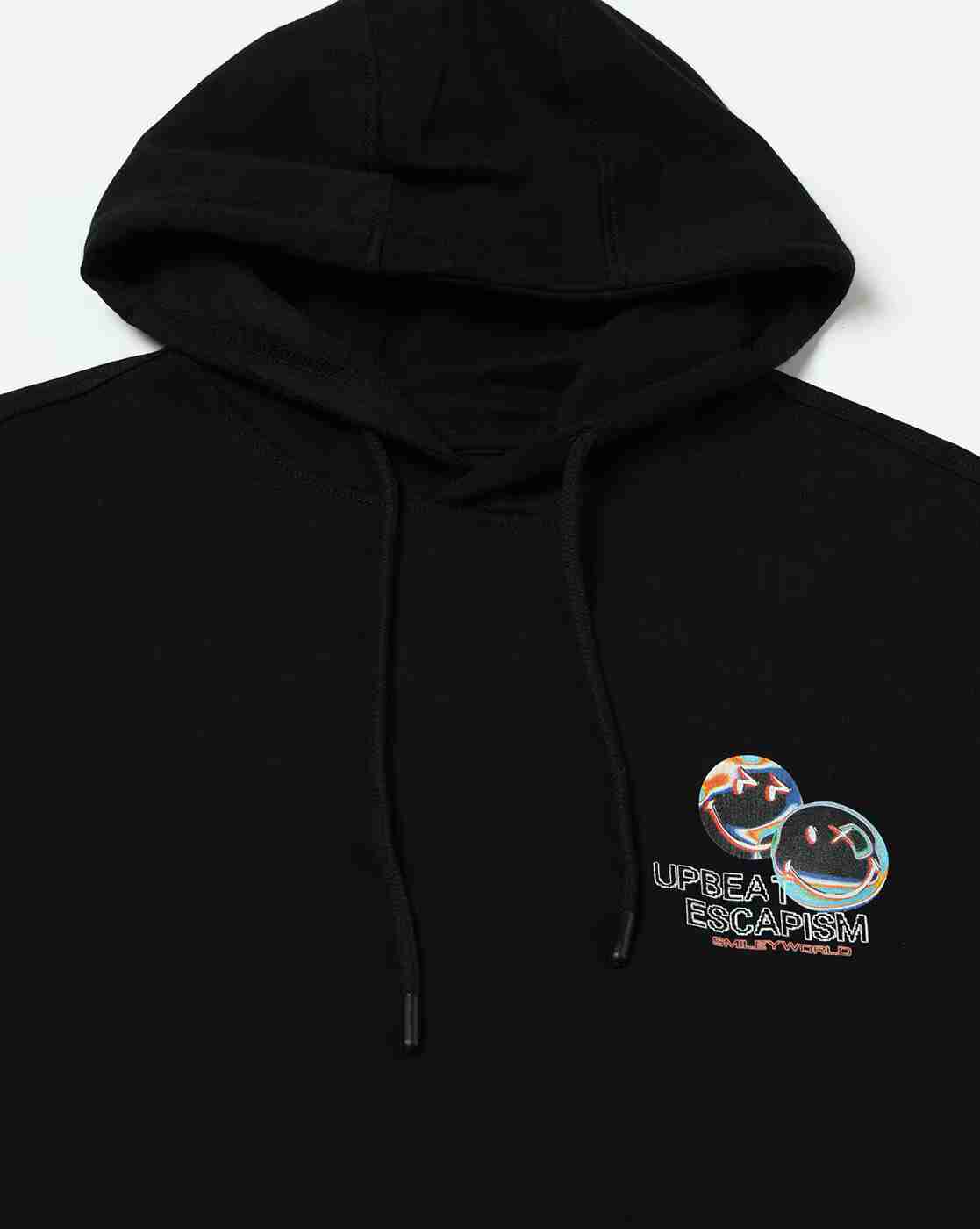 DNMX | Men Graphic Print Hooded T-Shirt|5