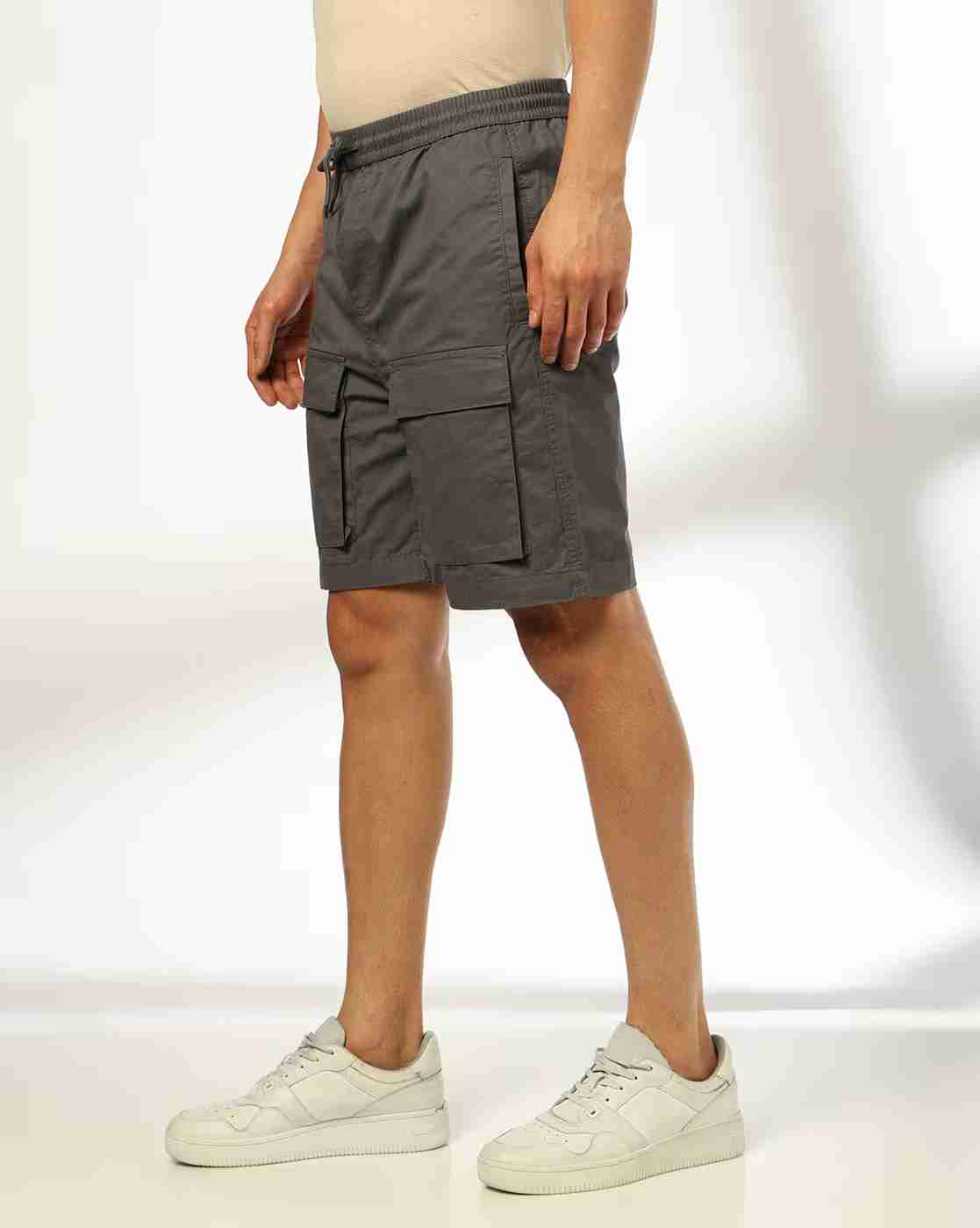 DNMX | Men Regular Fit Cargo Shorts|2