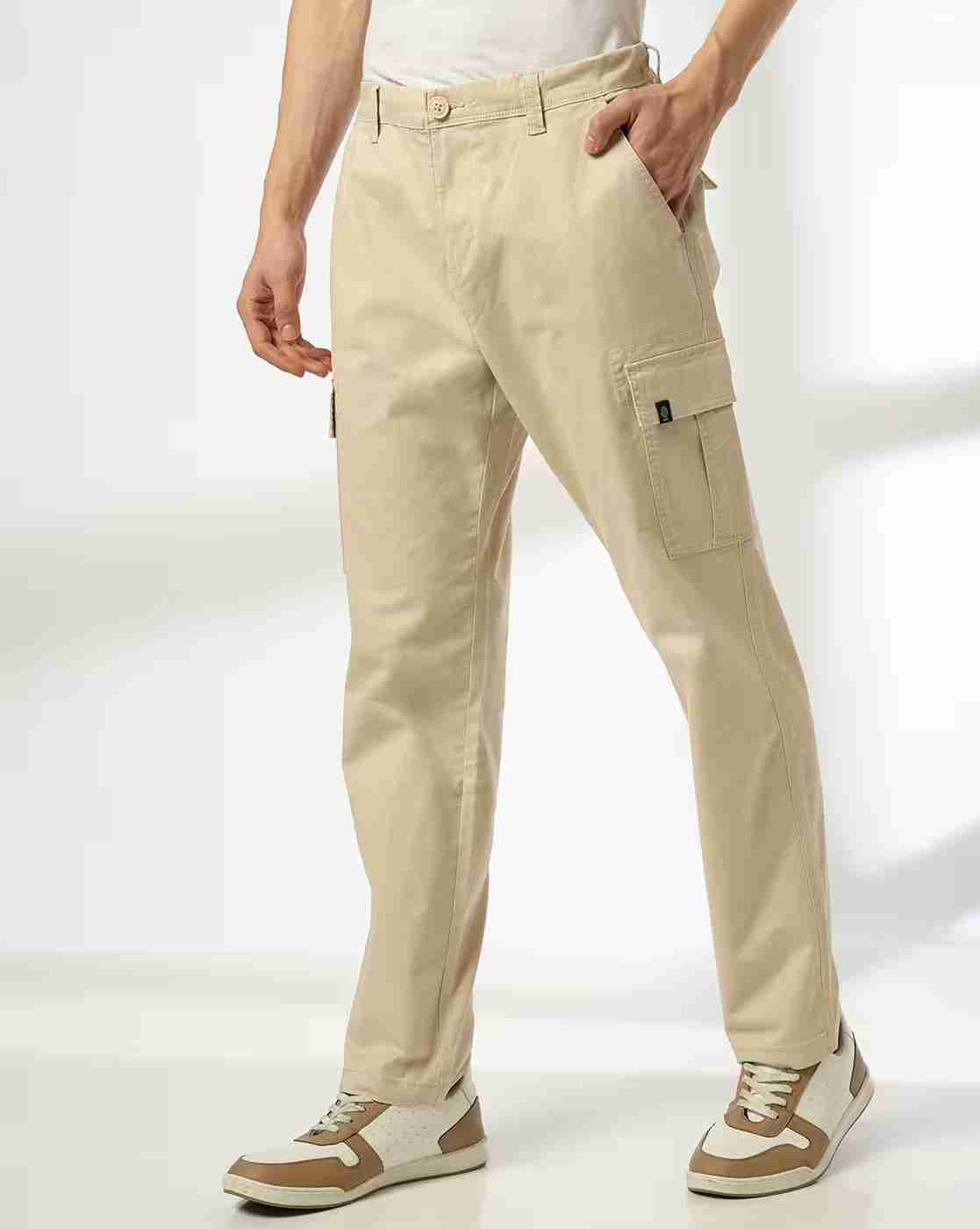 Men Loose Fit Cargo Pants