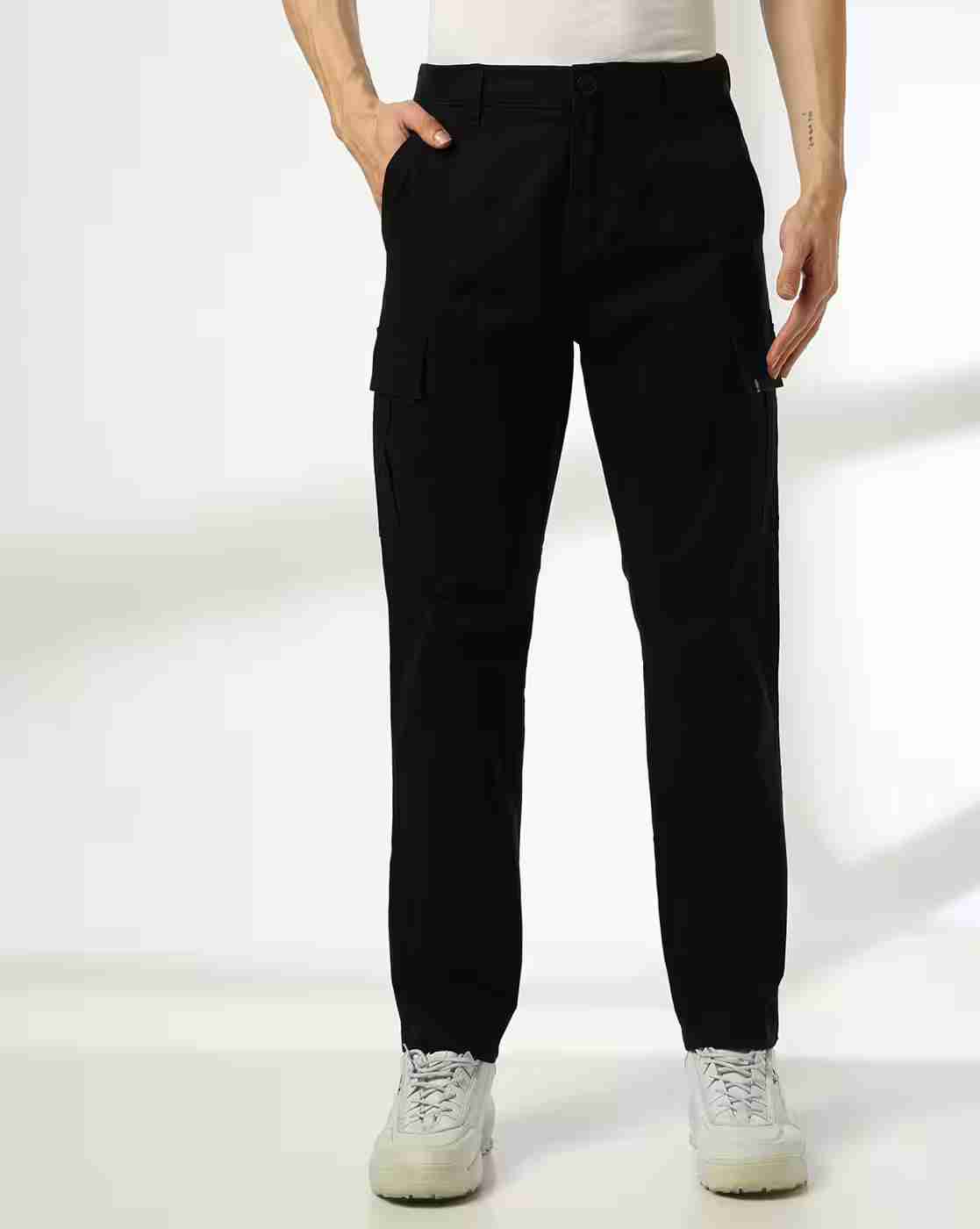 DNMX | Men Loose Fit Cargo Pants|0
