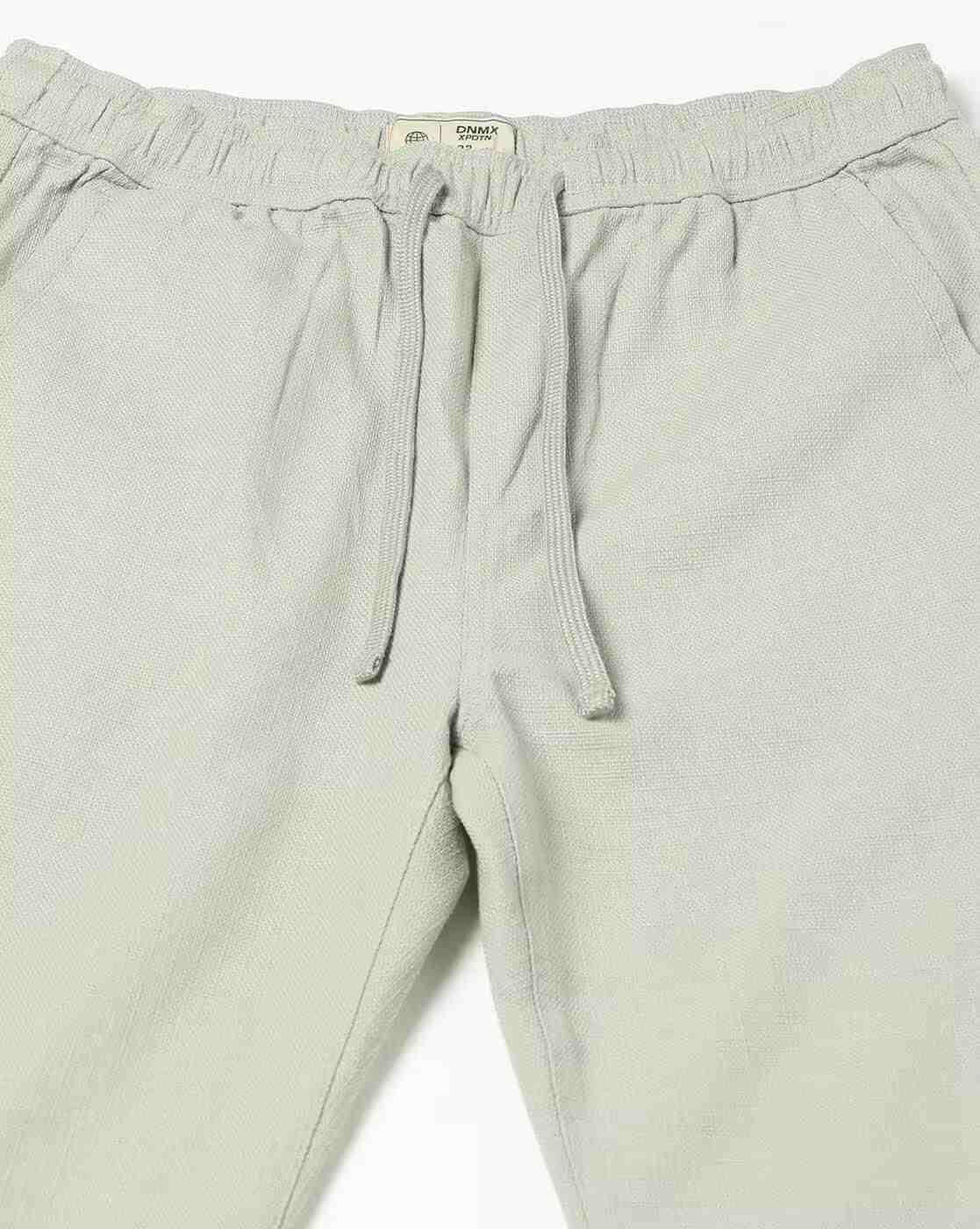 DNMX | Men Regular Fit Chinos with Insert Pockets|4