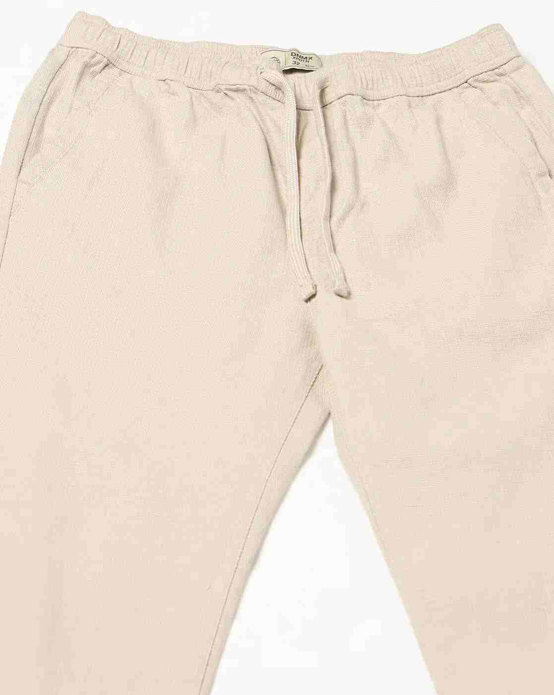 DNMX | Men Regular Fit Chinos with Insert Pockets|4