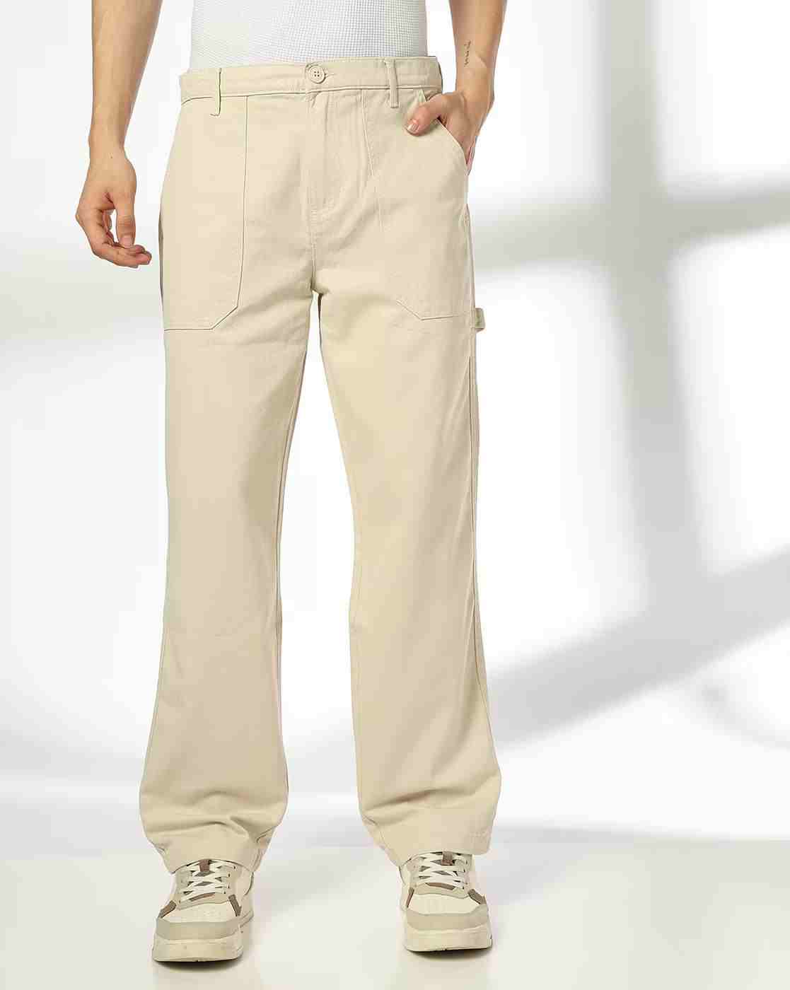 Men Mid-Rise Carpenter Fit Chinos