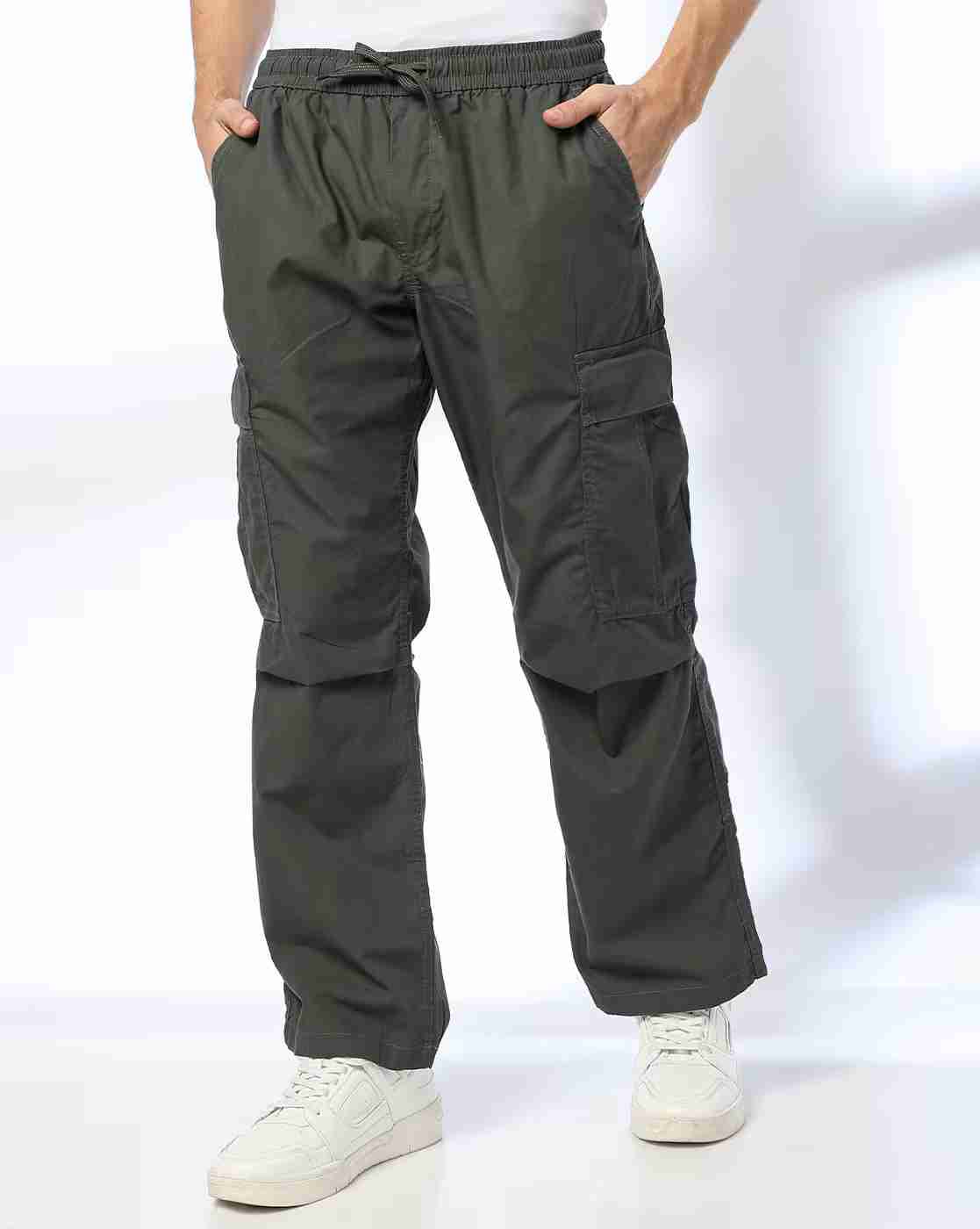 DNMX | Men Relaxed Fit Cargo Pants|0