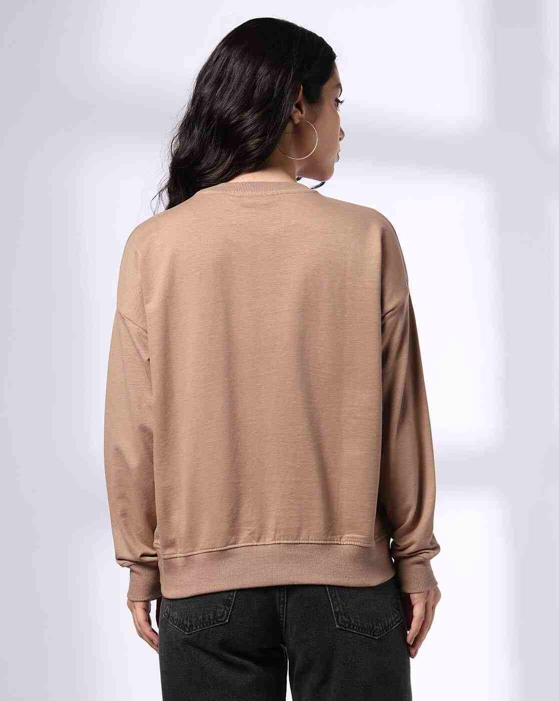 DNMX | Women Floral Print Boxy Fit Sweatshirt|2