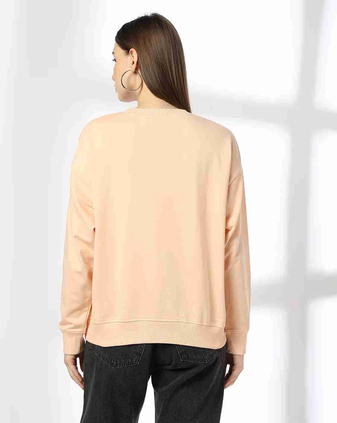 DNMX | Women Graphic Print Boxy Fit Sweatshirt|2