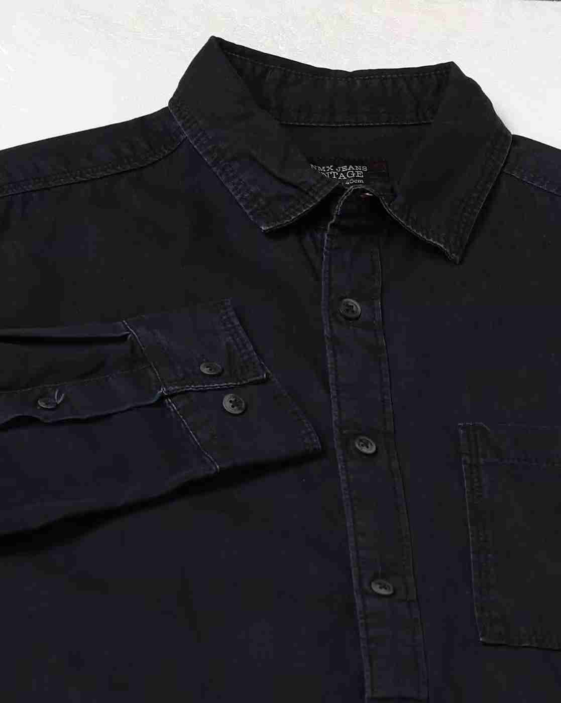 DNMX | Men Regular Fit Shirt with Patch Pocket|6