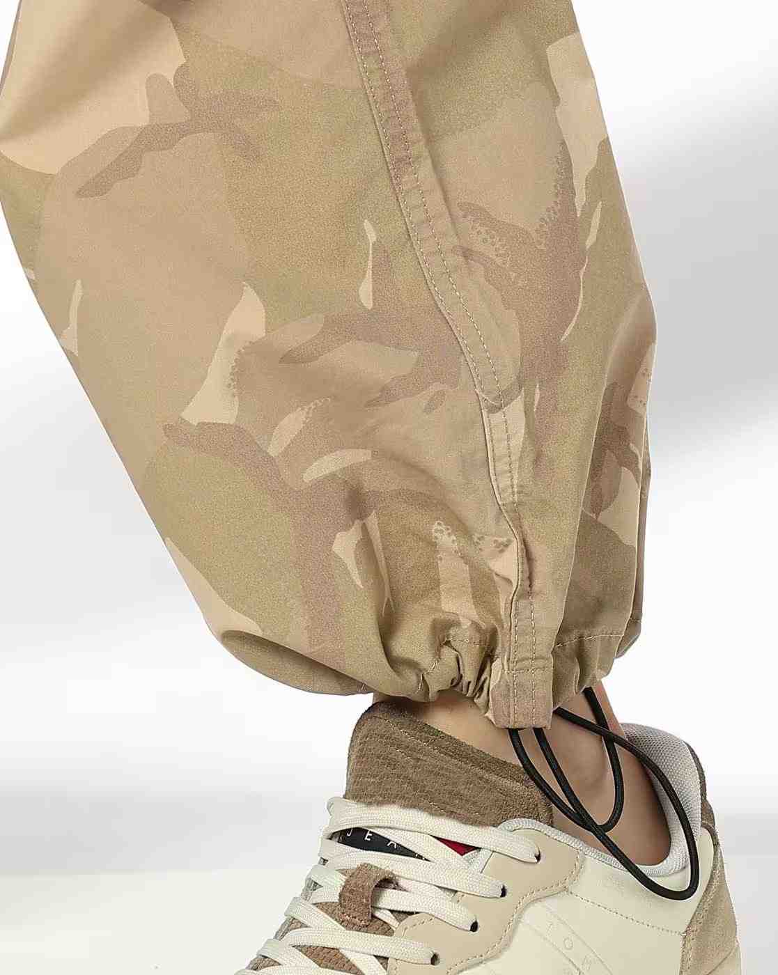 DNMX | Men Camouflage Print Relaxed Fit Flat-Front Pants|6
