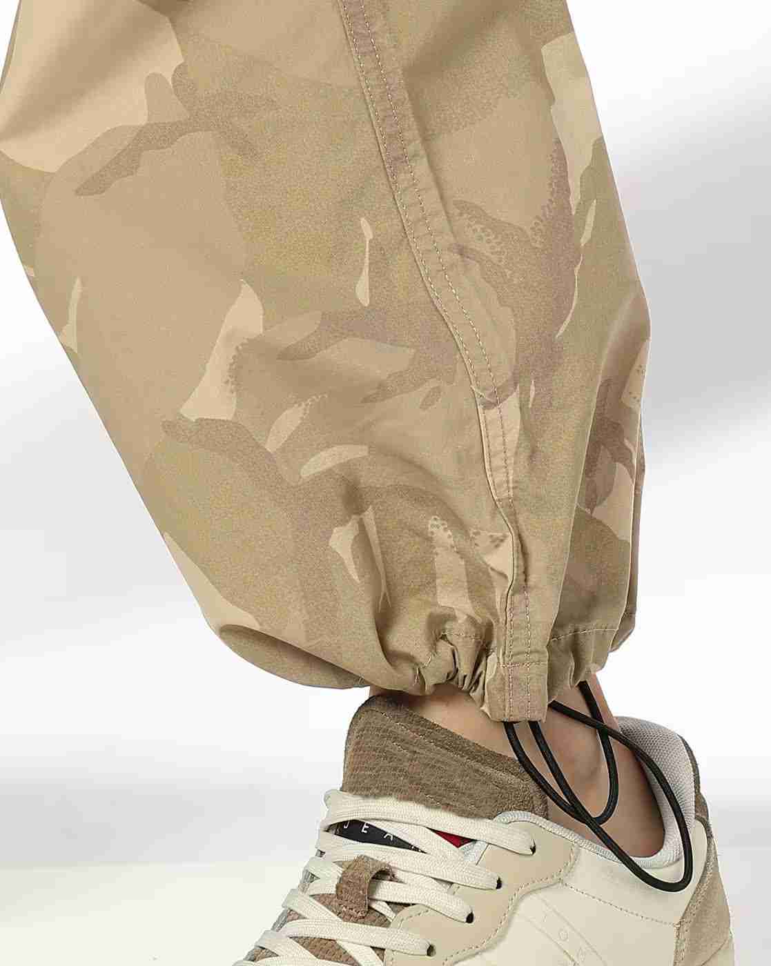 DNMX | Men Camouflage Print Relaxed Fit Flat-Front Pants|6