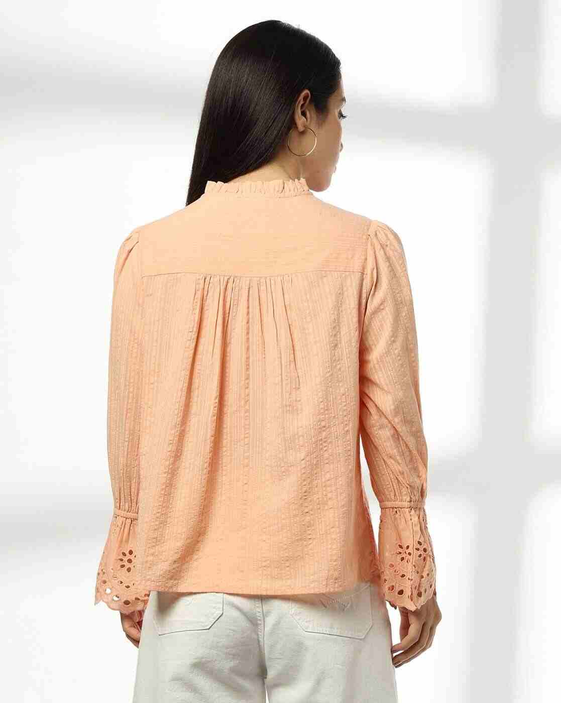 DNMX | Women Patterned Relaxed Fit Shirt|2