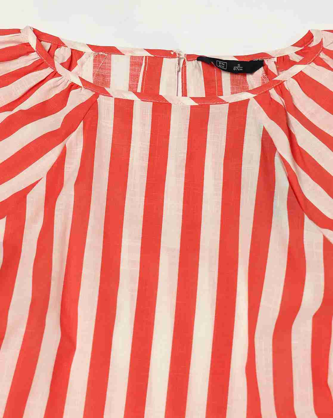 DNMX | Women Striped Regular Fit Top|4