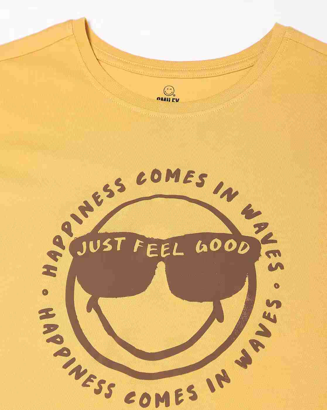 DNMX | Women Graphic Print Regular Fit Crew-Neck T-Shirt|5