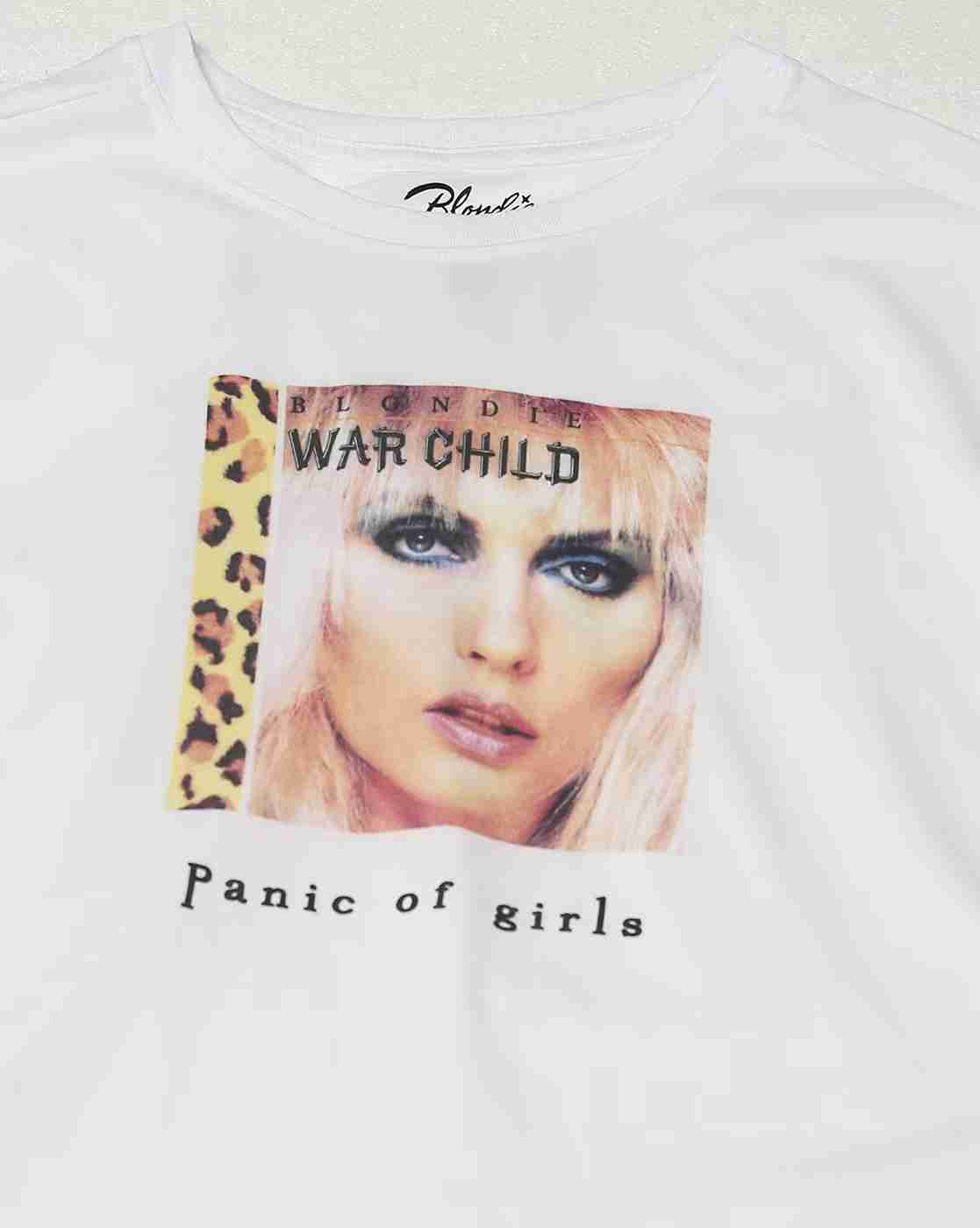 DNMX | Women Graphic Print Boxy Fit Crew-Neck T-Shirt|4