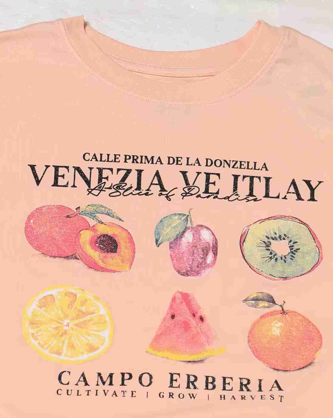 DNMX | Women Graphic Print Regular Fit Crew-Neck T-Shirt|5