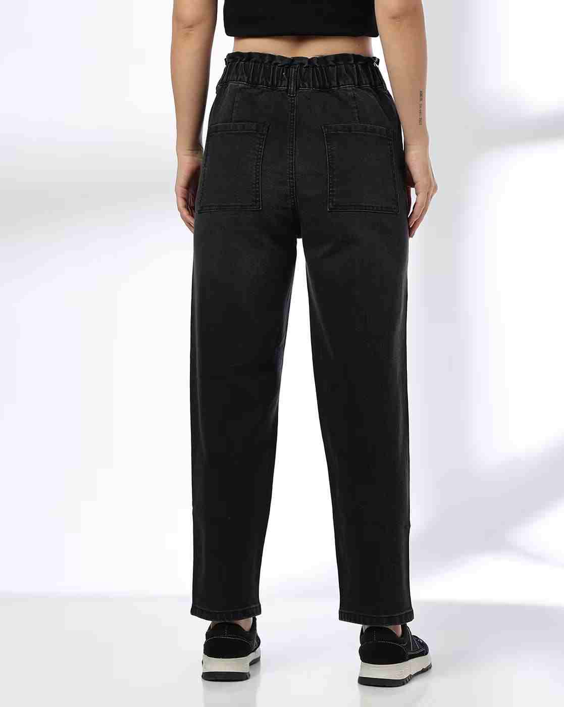 DNMX | Women Mid-Rise Straight Jeans|2
