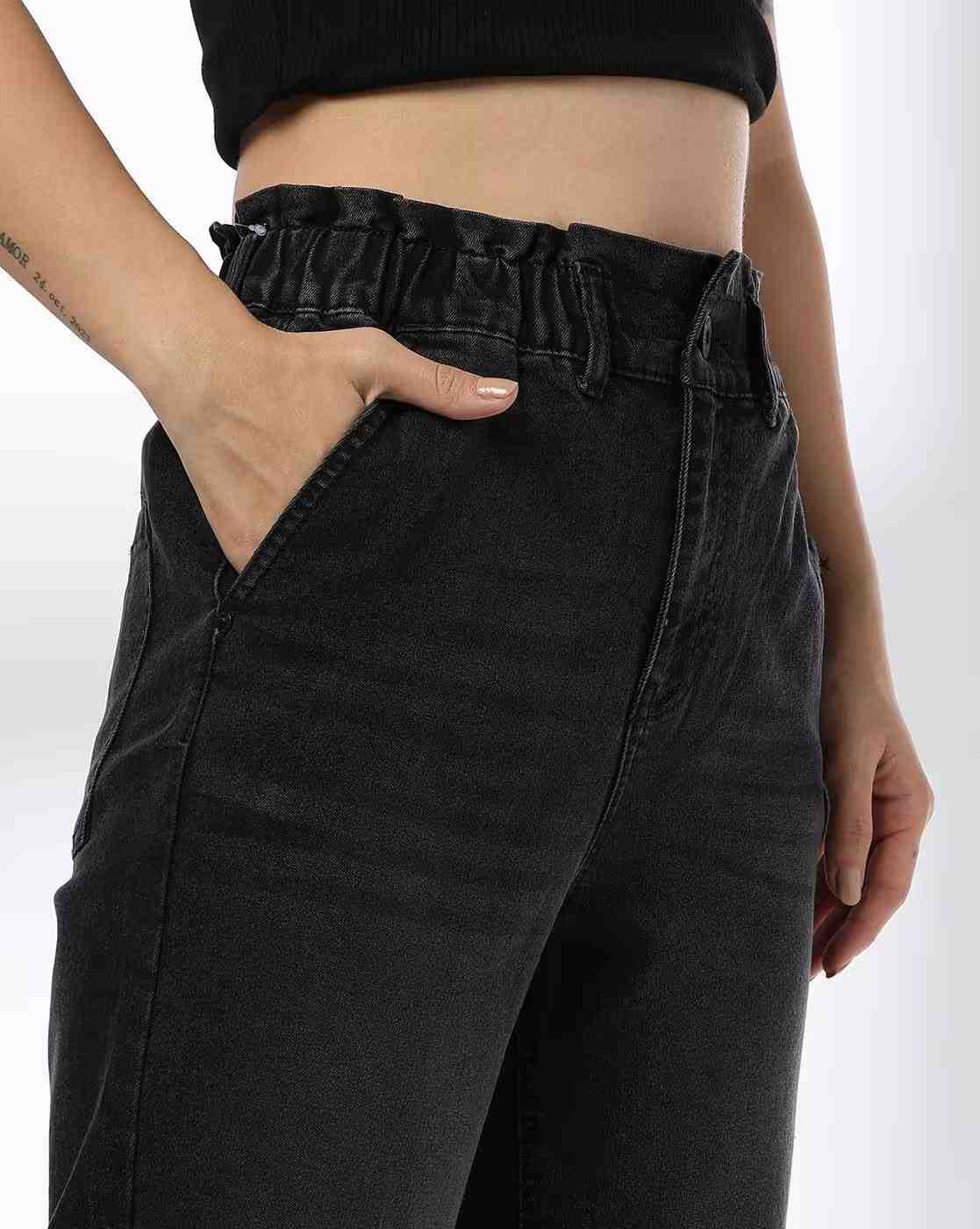 DNMX | Women Mid-Rise Straight Jeans|3