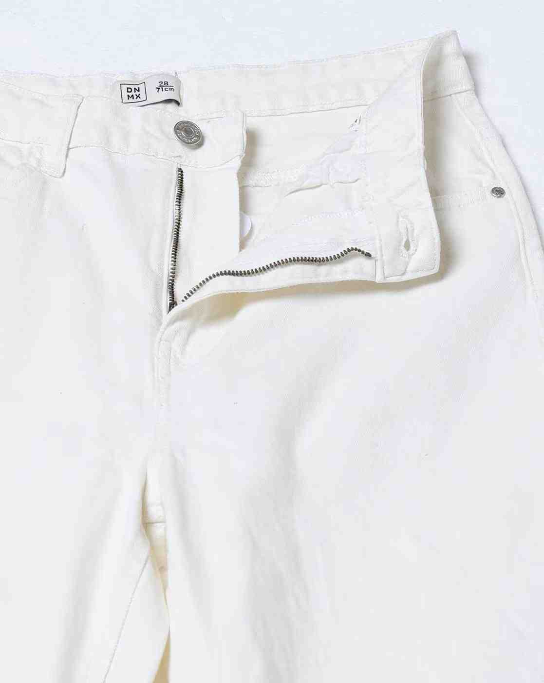 DNMX | Women Mid-Rise Relaxed Jeans|4