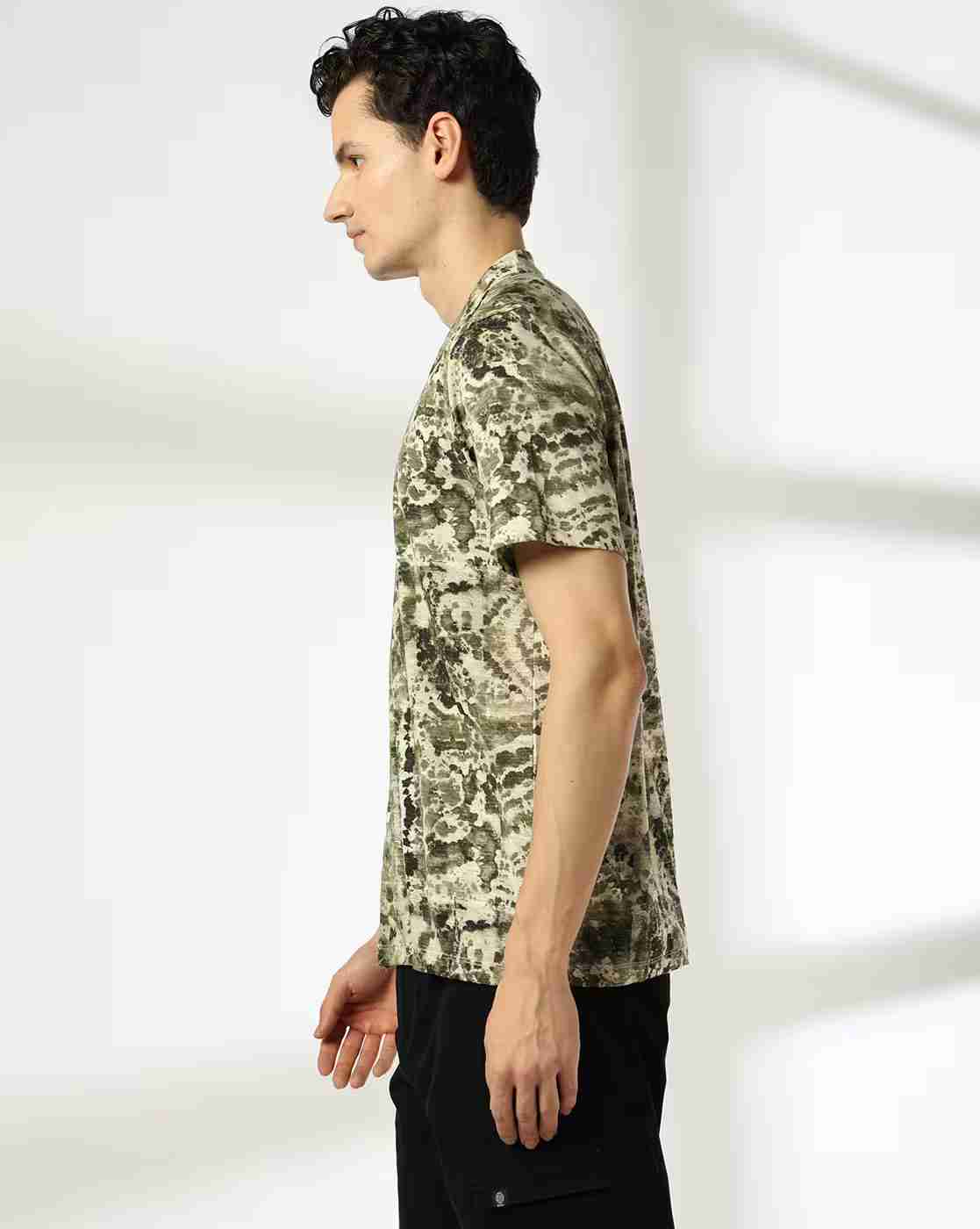 DNMX | Men Printed Regular Fit Shirt|1