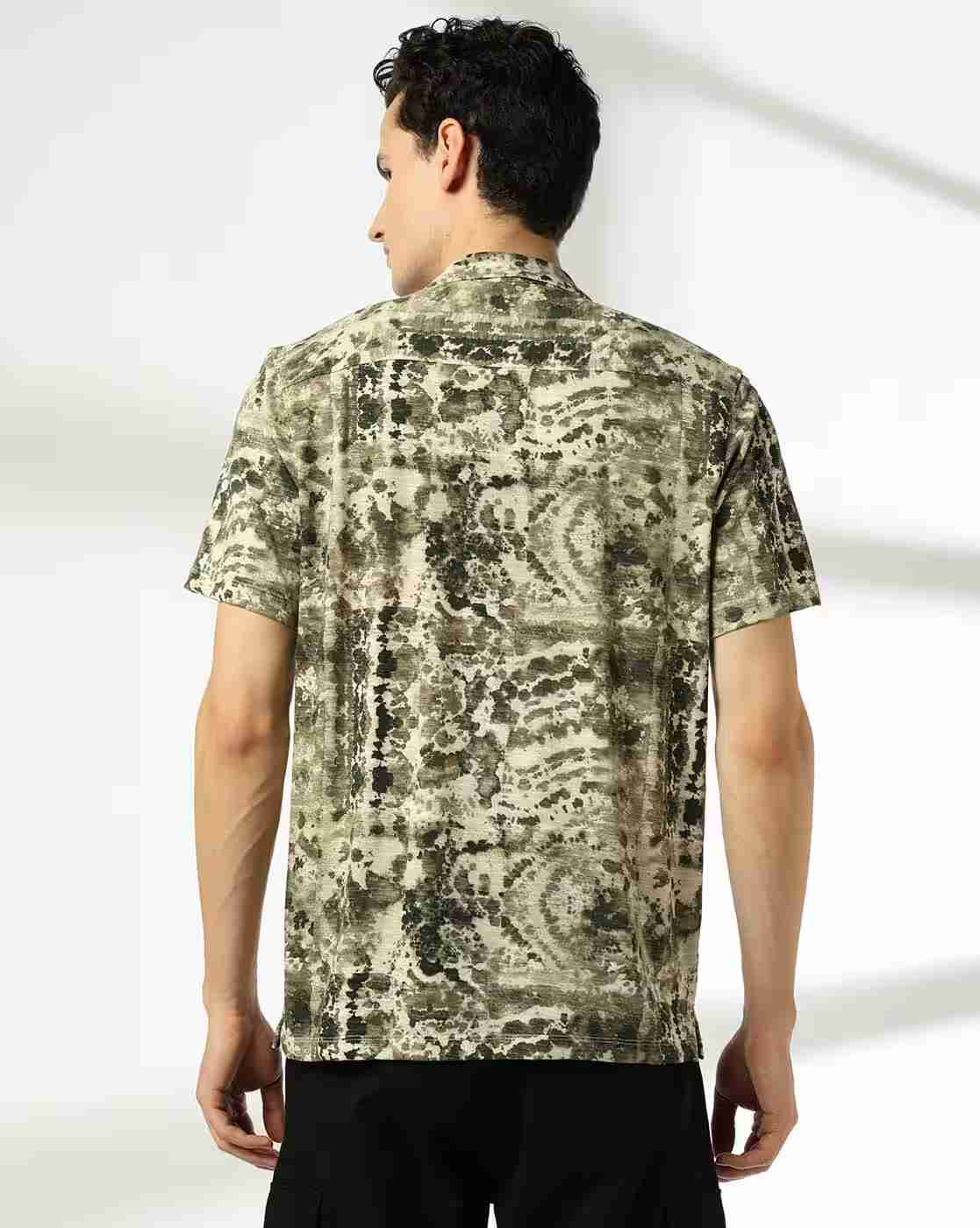 DNMX | Men Printed Regular Fit Shirt|2