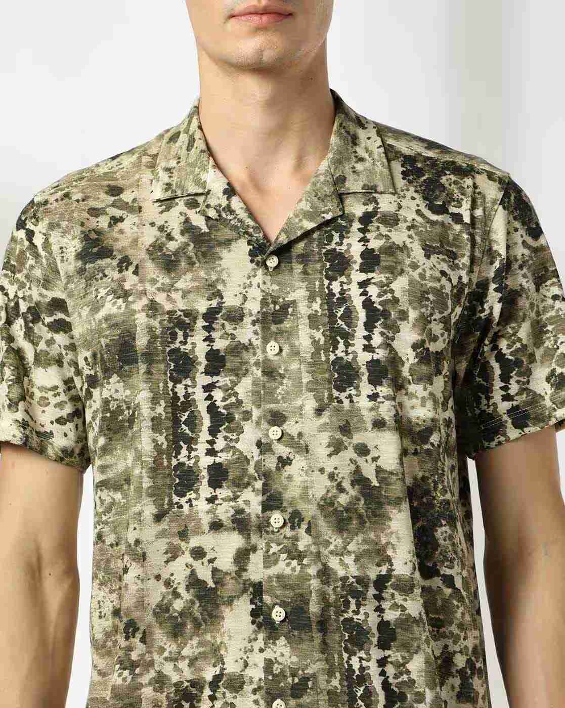 DNMX | Men Printed Regular Fit Shirt|3