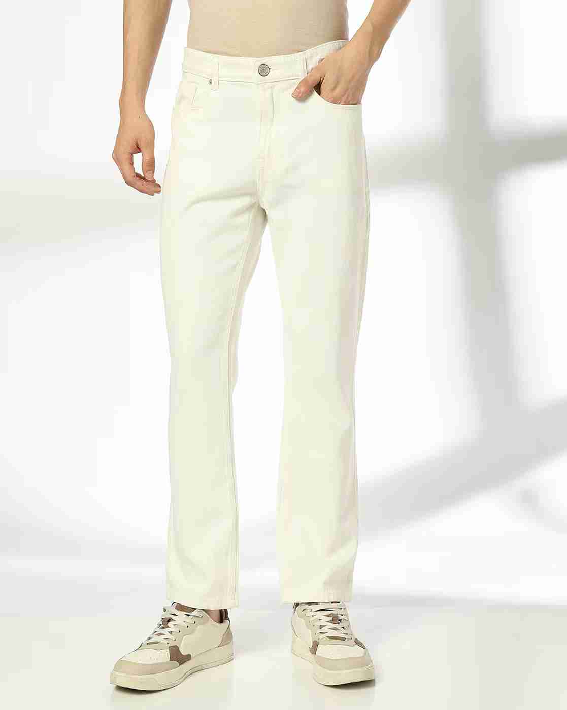 DNMX | Men Mid-Rise Straight Jeans|0