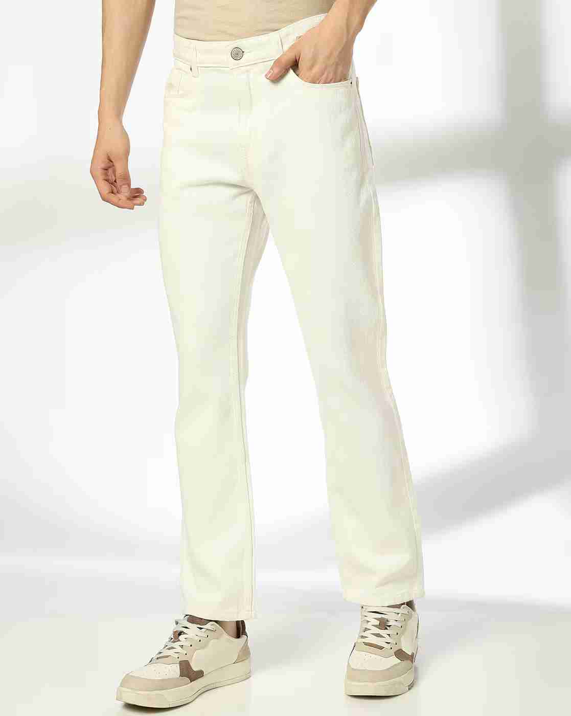 DNMX | Men Mid-Rise Straight Jeans|3