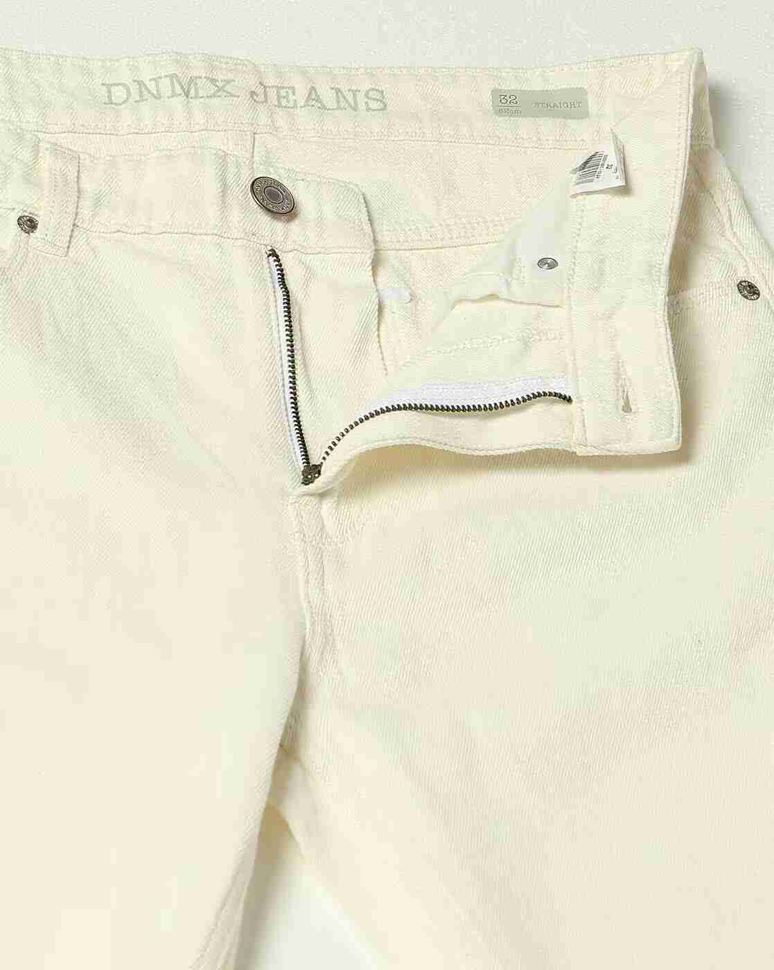 DNMX | Men Mid-Rise Straight Jeans|5