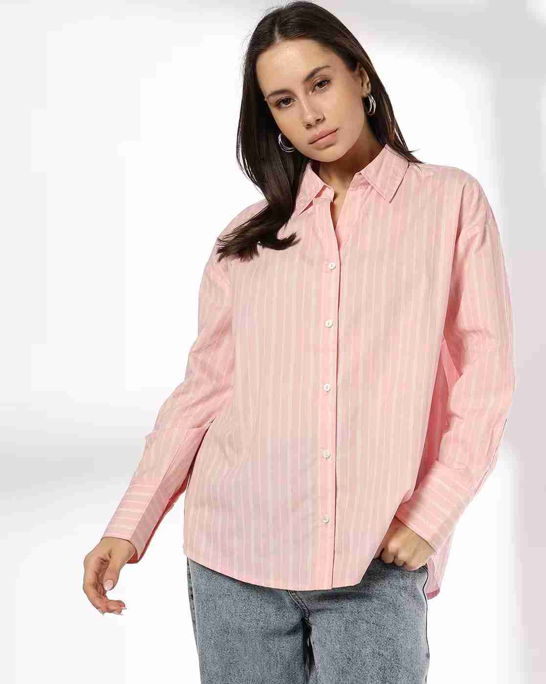Women Striped Relaxed Fit Shirt