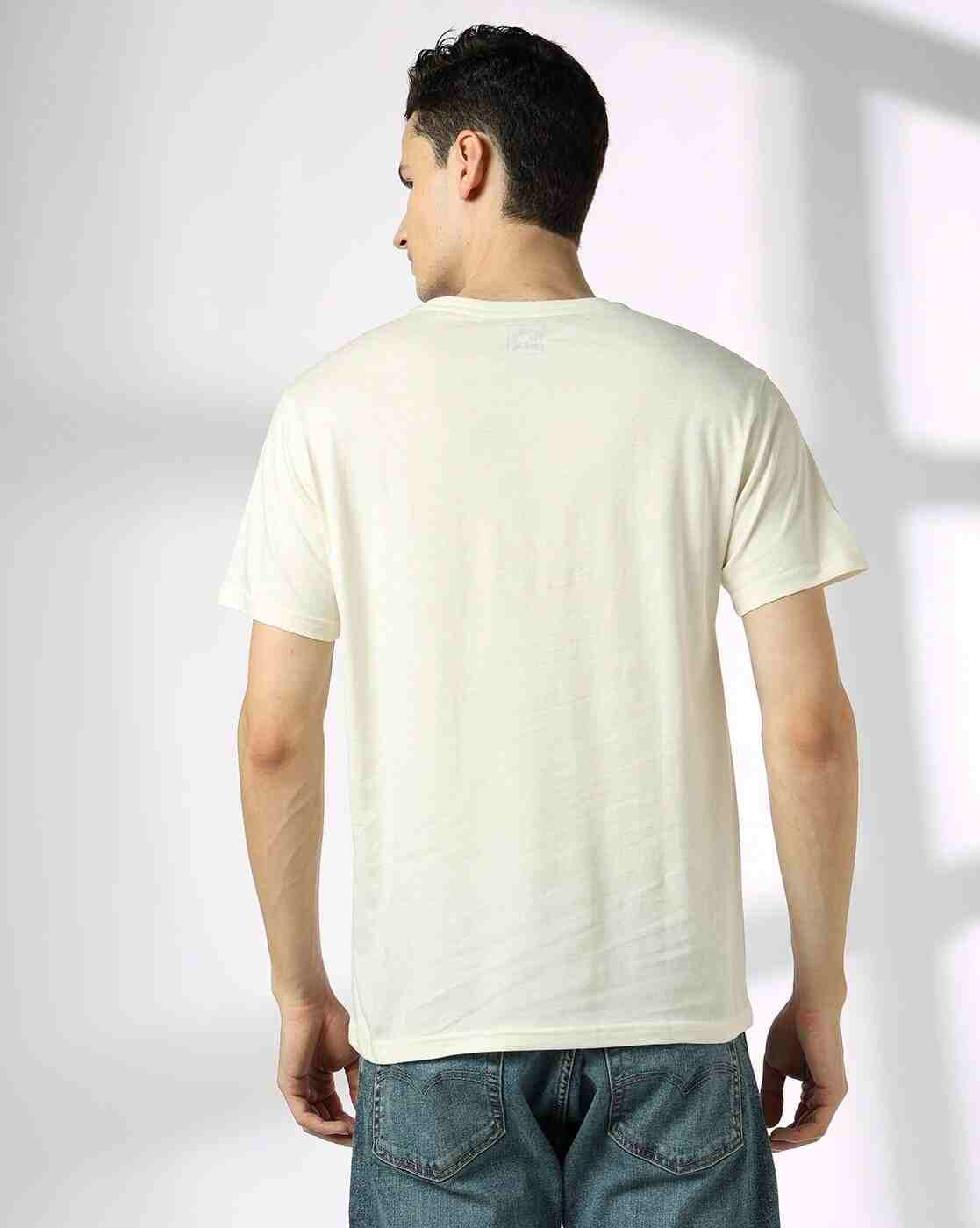 DNMX | Men Dakota Speed Way Regular Fit Crew-Neck T-Shirt|2