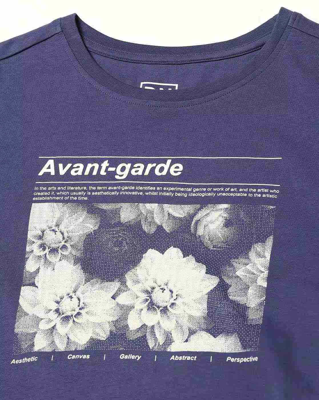 DNMX | Women Floral Print Regular Fit Round-Neck T-Shirt|5