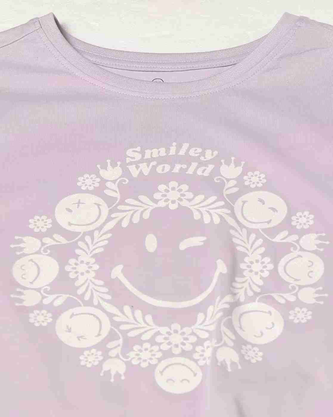 DNMX | Women Graphic Print Regular Fit Round-Neck T-Shirt|4