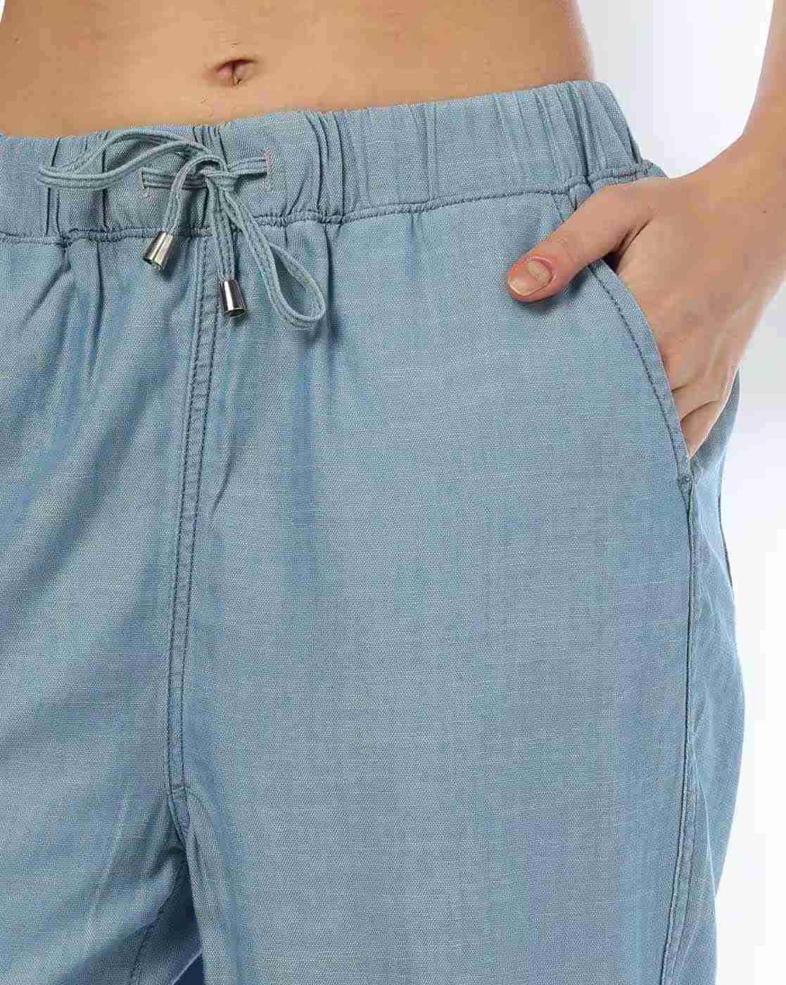 DNMX | Women Lightly Washed Relaxed Jeans|3