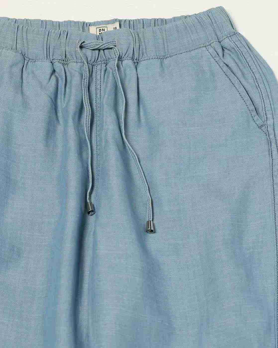 DNMX | Women Lightly Washed Relaxed Jeans|4